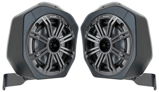 SSV Works BR-B65K 2021-2023 4-Door Ford Bronco Rear Speaker Pod Add-Ons W/ 6.5" Kicker Speakers