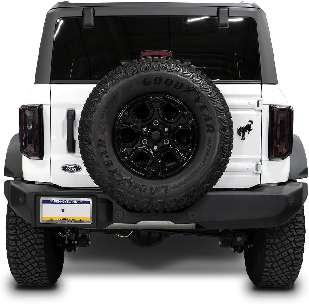 IAG I-Line Smoked LED Tail Light Covers for Ford Bronco 2021+ 2/4 Door (OEM LED Taillights ONLY)